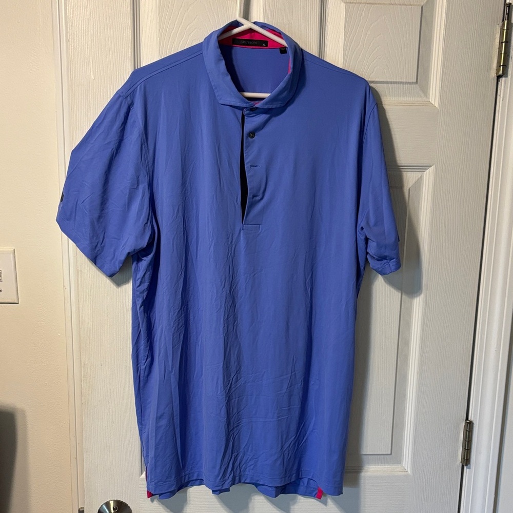 Men’s XL Greyson Royal Blue Polo Shirt. Never worn. Excellent Condition.